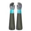 27" Chemical Resistant Gloves, Extra Long Elbow Length Rubber Glove