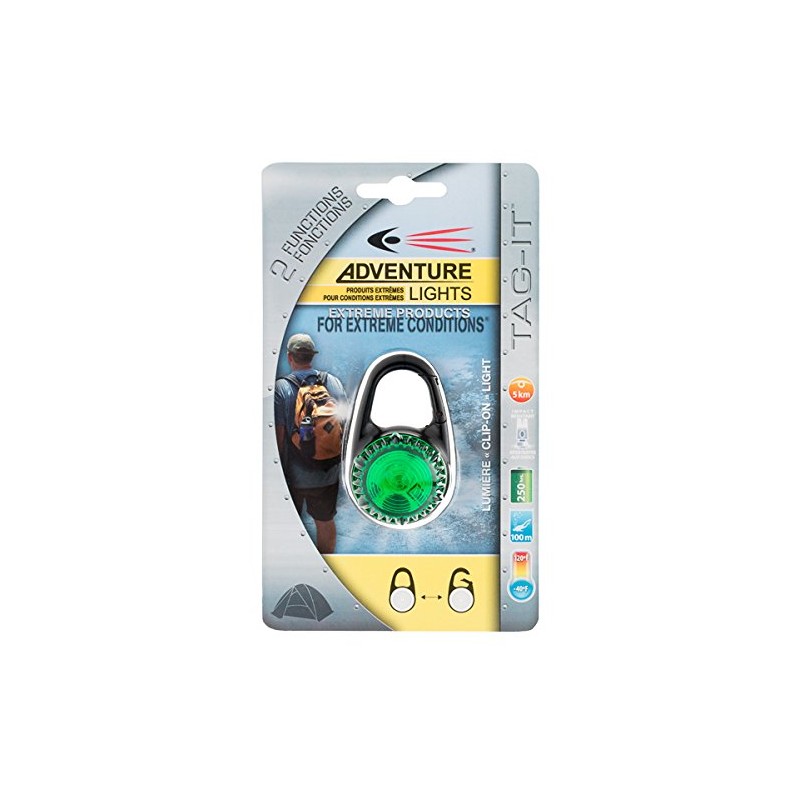 Adventure Light Guardian Tag-It Light, Green