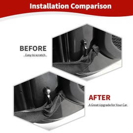 RT-TCZ for Jeep Wrangler JK JL JT Door Limit Strap Footman Loop Bracket with Torx Screws 4 PCS