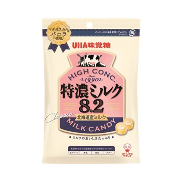 UHA flavor sugar specialty milk 8.2 Milk from Hokkaido