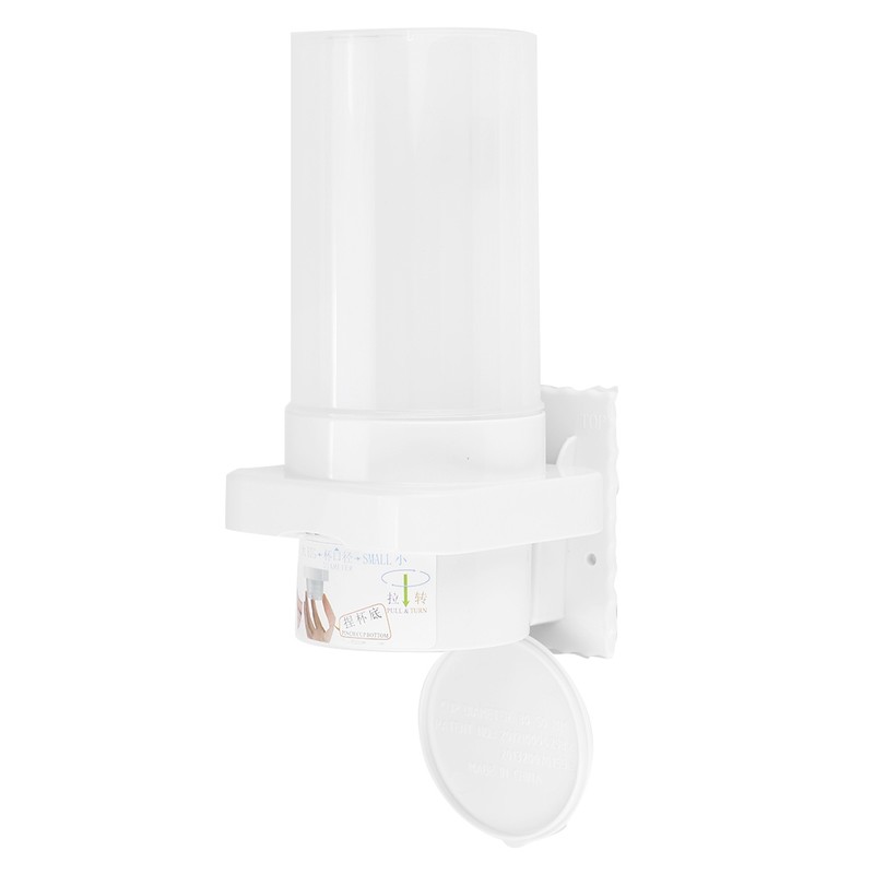 Disposable Paper/Plastic Cup Dispenser Holder Adjustable 40-50Pcs Cups Container with