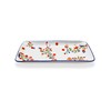 Portuguese Pottery Alcobaça Ceramic Serving Rectangular Platter Floral