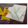 1 x MAAJ floor cloth/scouring cloth, white, 60 x 50