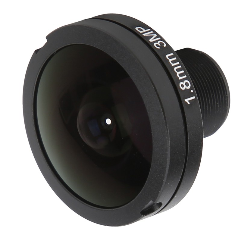 Camera Fisheye Lens 3MP 180° 1.8mm Optical Focal Length M12x0.5