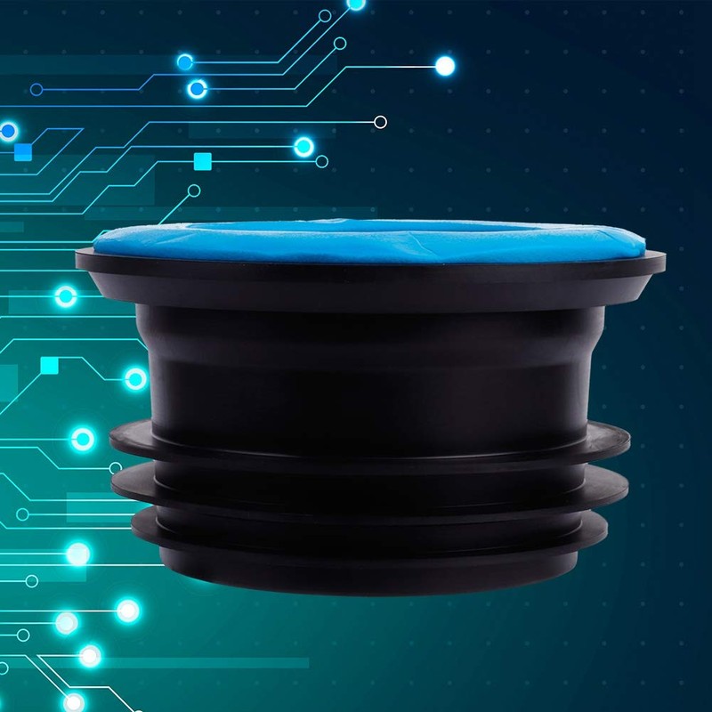 Toilet Rubber Odor Proof Rubber Seal, ABS Seal Pipe, Leakproof