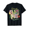 Sweet Summertime Floral Leopard Watermelon Fun Vacation Cute T-Shirt