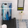 Tanxih U Shower Curtain Rod Adjustable Stainless Steel U Shaped