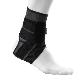 Shock Doctor Ankle Sleeve with Compression Wrap Support (Black, X-Large)