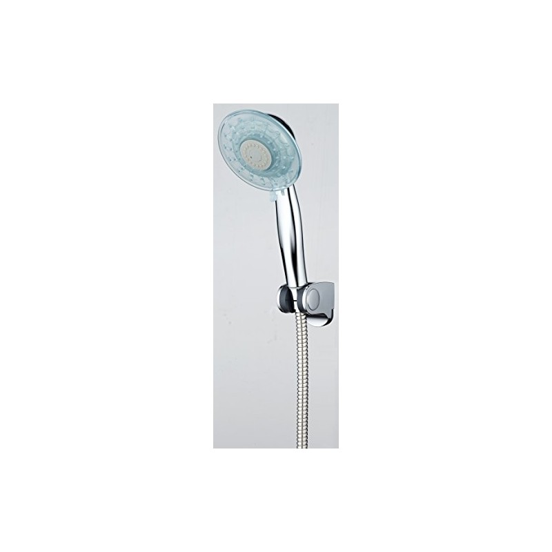 DP Bath RY-L025+RY-P012+RY-S001 LED Shower Handle Holder - Silver