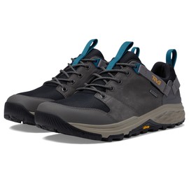 Teva Men's Grandview GTX Low Hiking Shoe, Dark Gull Grey/Blue Coral, 10.5