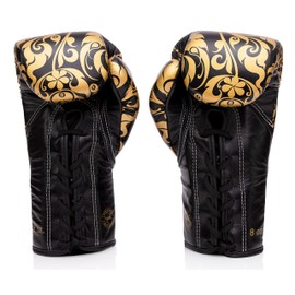 Fairtex Glory Kickboxing Gloves - Limited Edition (Black BGLG2, 10 oz)