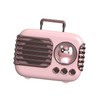 Cute Retro Bluetooth Speaker Mini Luggage Mini Speaker Creative Vintage