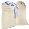 Paquete de 2 Bolsa de Lavandería de Algodón, Bolsa para
