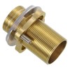 uxcell Faucet Mount Extension Shank 2.4"x 1.25" Brass Pipe Faucet