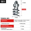 100pcs Jinxin Stud Fatocy Supply JX1911 Wheel Tire Stud Screws