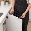 Over Cabinet Towel Rack for Towels and Rags – Punch-Free