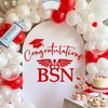 Congratulations BSN Wall Decal, Nurse Graduation Decorations, Nursing School Graduation