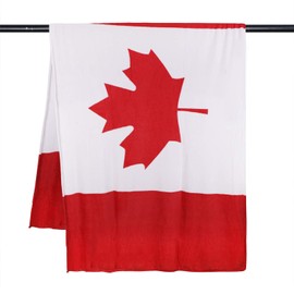 JINTN Premium Flannel Cuddly Blanket, Super Soft Reversible Blanket with American Flag Pattern, Thick Warm Sofa Blanket, Couch Blanket, Fleece Blanket for Sofa Throw or Living Room Blanket, 150 x 200