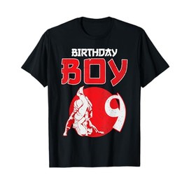 Brazilian Jiu-jitsu 9 Years Old Birthday Martial Arts Boys T-Shirt