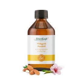 "BitterKraft!® Mandelöl - Natürliche Haut- und Haarpflege, 250 ml - Feuchtigkeitsspendend und Beruhigend"
