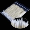 Wooden Pointed Head 300 Pieces Cotton Swabs 6.5cm Microblading 100%