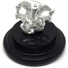 Balaji LLC 999 Pure Silver Ganesh/Ganpati Idol/Statue/Murti Suitable for car