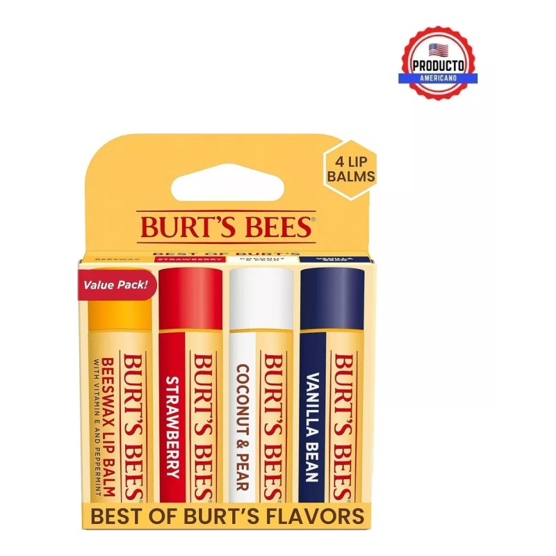 Burt's Bees Kit protector labial Burt's Bees 100% natural C/