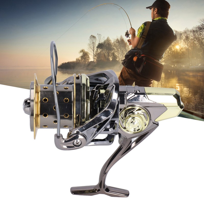 GX Fishing Spinning Reel Stainless Steel Bearing Left/Right Interchangeable Handle