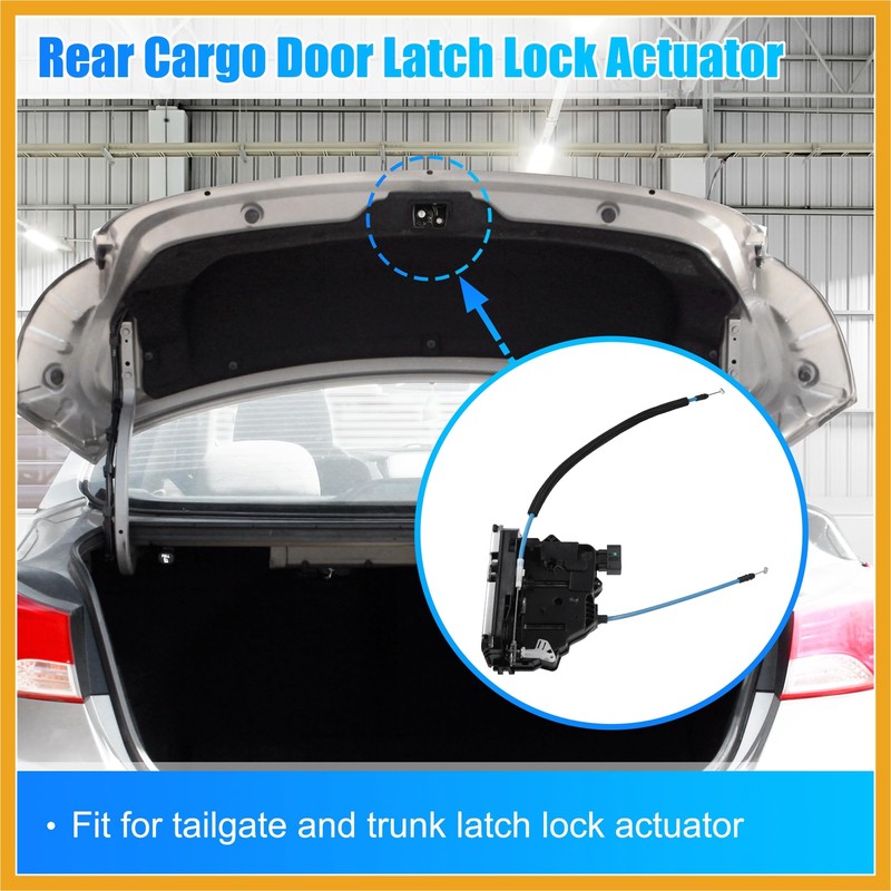 Partuto Rear Cargo Door Latch Lock Actuator for Ram ProMaster