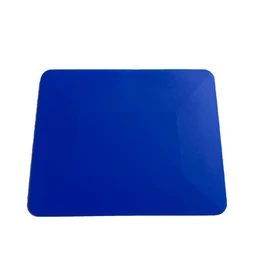 2PCS Card Window Tint Soft Car Squeegee Window Film Tools for Auto Wrap Both Flat and Curved Glass Surfaces (Blue, 10.5 * 9 * 7CM)