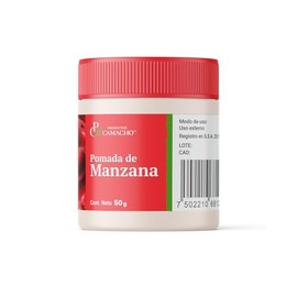 Productos Camacho - Pomada manzana (2 pack de 100 gr) desinflama, cicatriza e hidrata la piel
