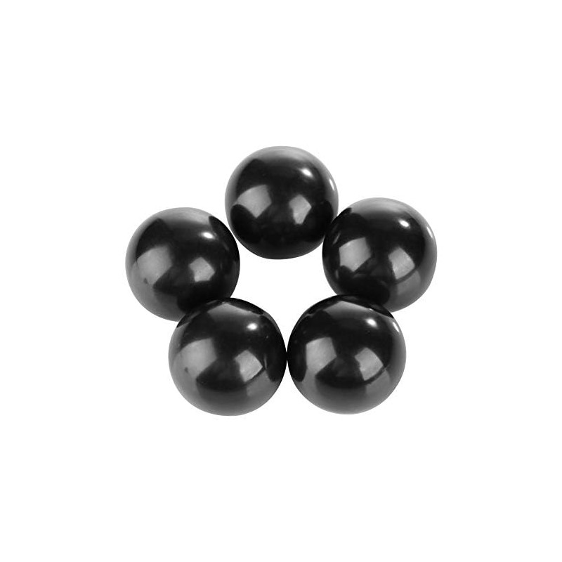 Hilitand 5pcs Bakelite Ball Lever Knob, Ball Knob Handles, Black