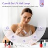 SAVILAND Essentials UV Nail Lamp: Handheld Fast Curing Mini Nail