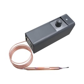 Replace W1609-101 Refrigeration Temperature Control from -30 Degrees F to 90 Degrees F, Remote Bulb Refrigeration Thermostat Temperature Controller 5 Ft Capillary