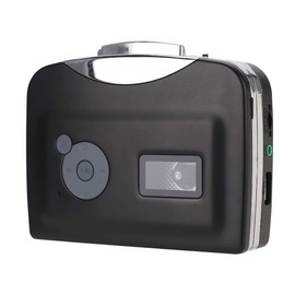 Cassette Player, Portable USB Tape Converter from Tapes to MP3 Converter Via USB, Audio Music Player Capture Cassette Recorder Compatible with Laptops and Personal Computers