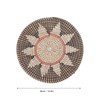 Round Grass Wall Ornaments 35cm Diameter Hand Knitting Hanging Woven