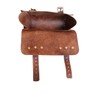 american blue Women Men Leather Saddle Bag Bicycle Accessories Bag