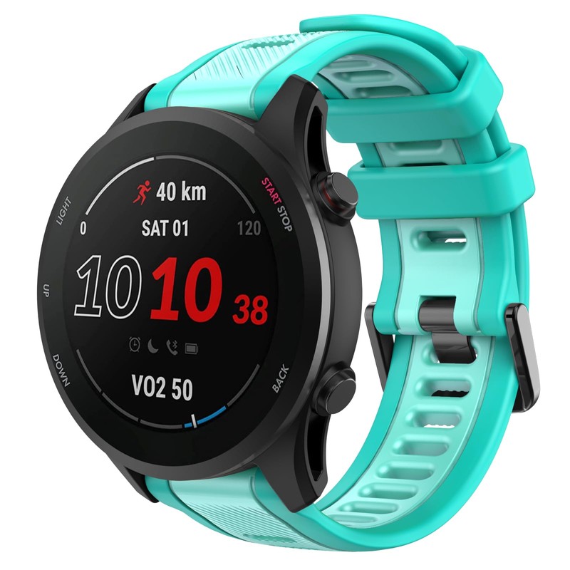 ISABAKE Watch Band for Garmin Forerunner 265/Forerunner 255/Vivoactive 4/Venu 2,