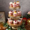 KOSTOO Cupcake Wrappers 50pcs/Pack Lace Cupcake Liners Laser Cut Cupcake