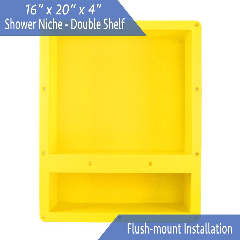 Ready for Tile Waterproof Leak Proof 16" x 20" Bathroom