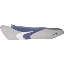 BlackTip Jetsports Seat Cover Compatible with Kawasaki 2002-2005 STX-R, 2003-2005 STX 12F/15F, 2003-2006 STX 900, 2009-2010 STX (Deep Blue/Gray/White)