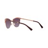 Vogue Eyewear Woman Sunglasses Top Bordeaux/Rose Gold Frame, Gradient Violet