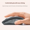 Samudgate Wireless Mouse, Dual Mode Computer Mouse, 2.4G Optical Mouse