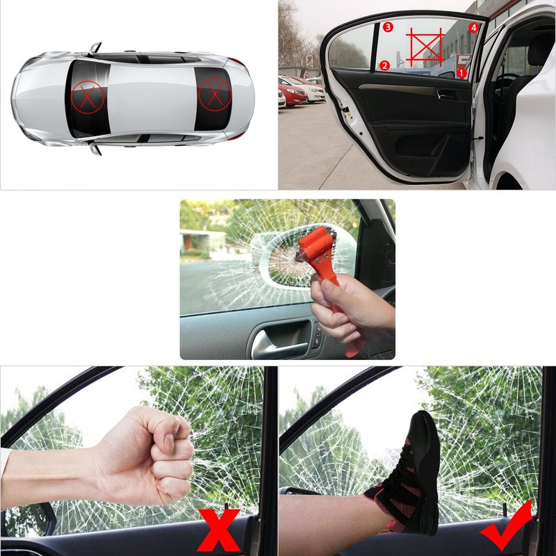 10 PCS Car Safety Hammer Emergency Escape Tool Auto Car