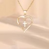IQIC Mothers Day Necklace for Mom From Son Daughter Heart