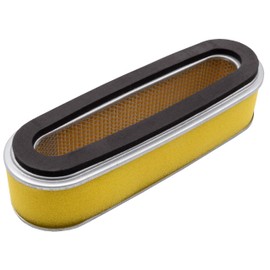 vhbw Air Filter with Pre-Filter Replacement Filter Compatible with Honda GV 150, GV 200, GVX 1210, GXV 120, HR194, HR195 Lawnmower 18.7 x 6.2 x 5 cm Yellow Silver