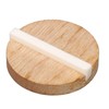 Guitar Resonator Biscuit Replacement Maple Wood Biscuit with Ox Bone