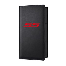 POWADDA Car Registration and Insurance Holder, Vehicle Glove Box Car Organizer Men Women Car Accessories with Magnetic Shut for Cards, Essential Document, Driver License Compatible with SS Accessories