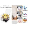 EXZACT Coffee Capsule Cube 15cm Acrylic, Coffee Pod Basket Organiser