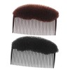 NOLITOY 4pcs Hair Bun Maker Insert Comb Beehive Hair Styler
